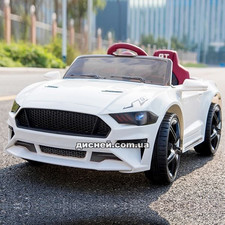 Детский электромобиль M 3632 EBLR-1, Ford Mustang GT, кожаное сиденье